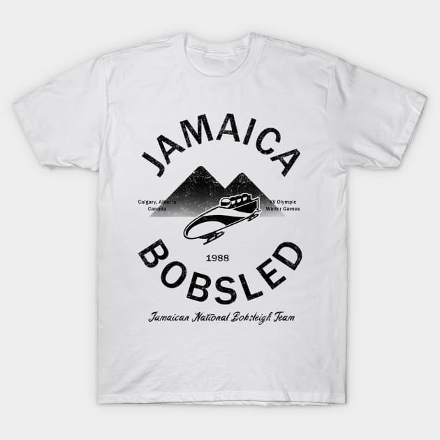 Jamaican Bobsled Team T-Shirt by PaletteDesigns